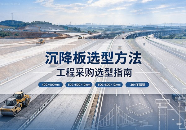 大丰沉降板选择方法