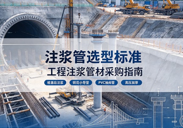 大丰注浆管选型标准
