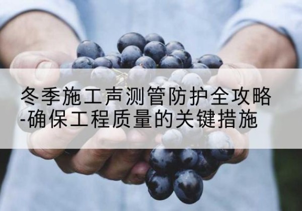 大丰冬季施工声测管有哪些防护要点？-冬季施工声测管防护全攻略-确保工程质量的关键措施